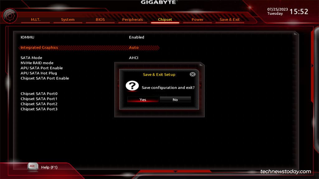 How To Enable Integrated Graphics On Gigabyte 4 save integrated graphics gigabyte