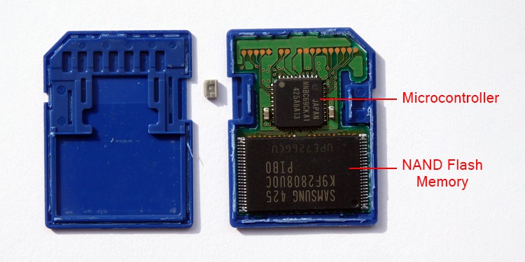 How to Check SD Card Health on Windows 1 sd-card-inside-parts-microcontroller-nand-memory