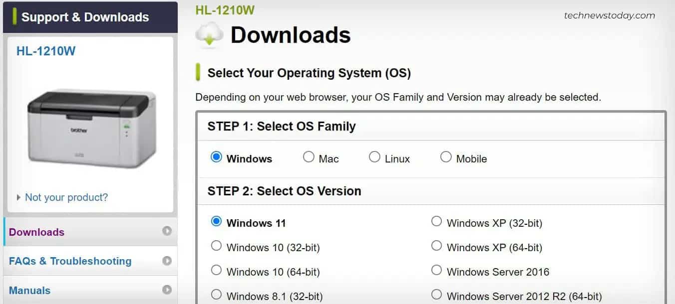 select-os-during-download