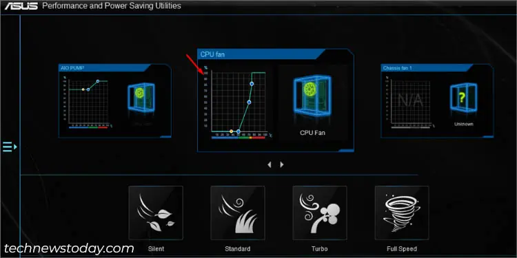 ASUS Fan Control: Expert's Guide for Efficient Cooling 40 selecting-fan-from-ai-suite