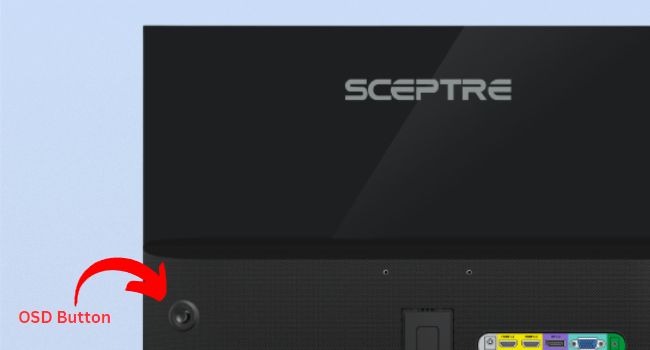 spectre monitor osd button
