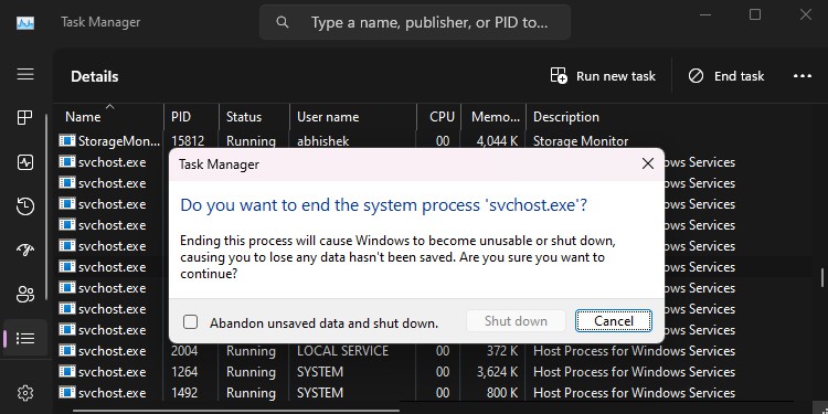 What is Host Process for Windows Services? (Detailed Guide) 2 task-manager-svchost-exe-message-unstable
