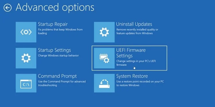 3 Ways To Check ASRock BIOS Version 1 uefi firmware settings winre