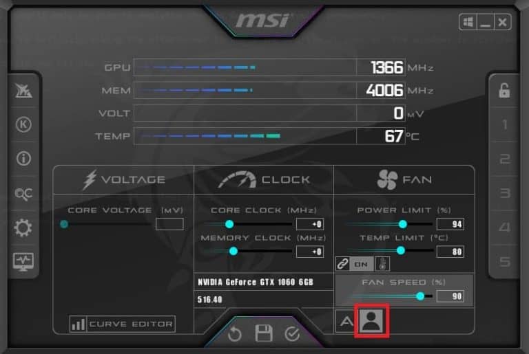 How To Control GPU Fan Speed Using MSI Afterburner