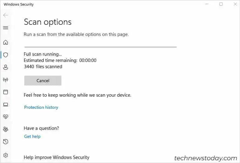 How to Remove Write Protection on USB Drive? 17 wait-for-sacn-to-complete
