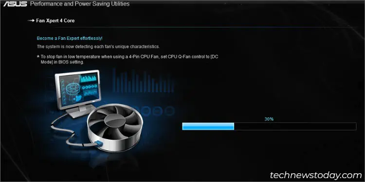 ASUS Fan Control: Expert's Guide for Efficient Cooling 35 waiting-for-ai-suite-to-detect-fan-speed