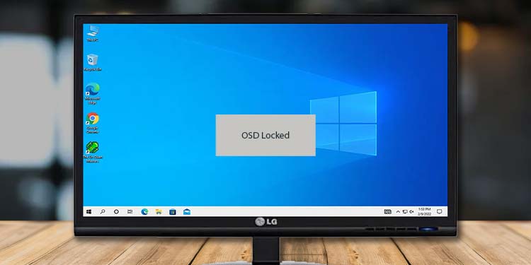 what is osd lock on lg monitor 1