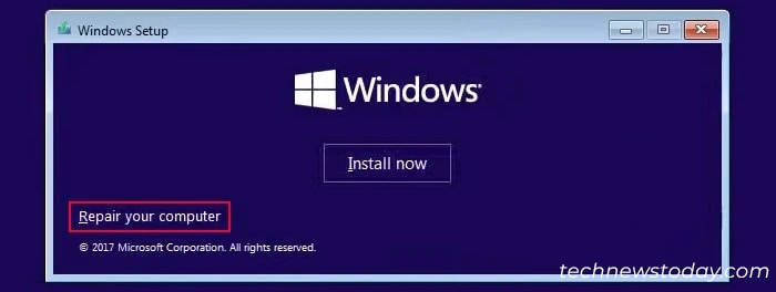 windows-setup-install-screen-repair-your-computer