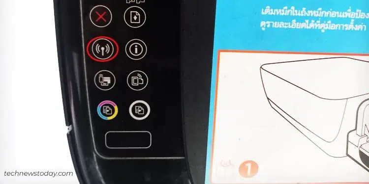 How to Connect Printer to Wi-Fi 22 wireless-button-on-printer-2