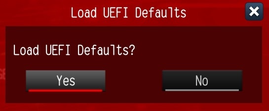 yes uefi defaults asrock bios