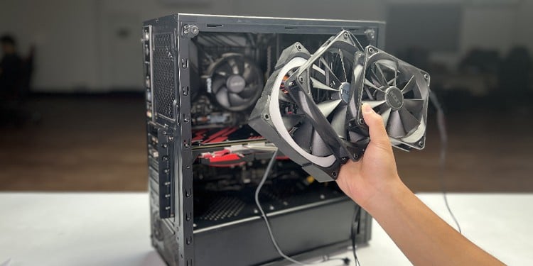 How many case fans