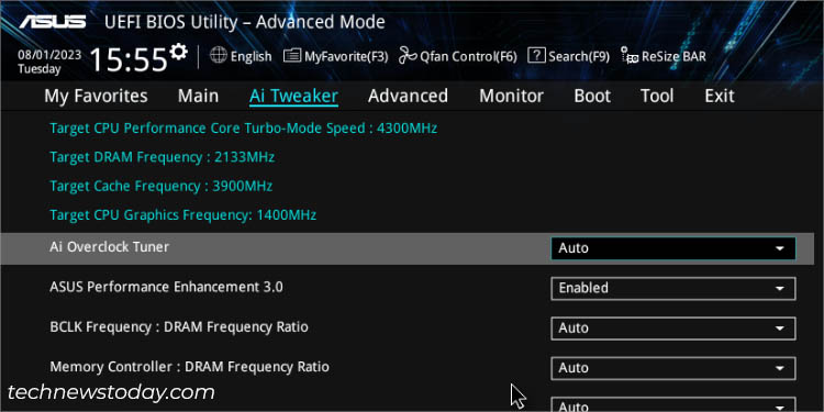 XMP on ASUS BIOS: Easy Way to Overclock Your RAM 9 advanced mode ai overclock tuner