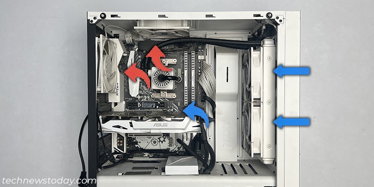 AIO Intake vs Exhaust: Which Configuration is Best 5 airflow-pc-case-aio