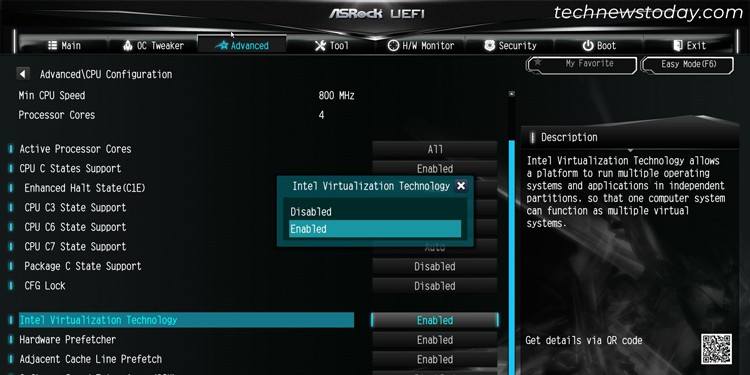 Как настроить BIOS на материнских платах ASRock 12 asrock-виртуализация-uefi