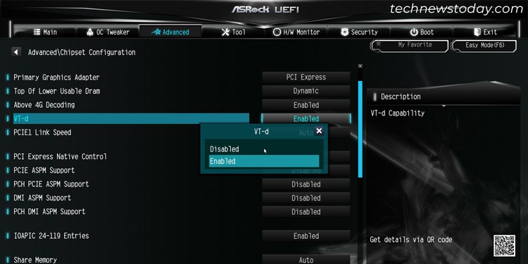 Как настроить BIOS на материнских платах ASRock 13 asrock-vt-d-uefi