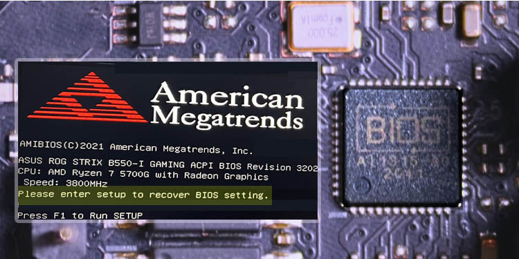 asus bios recovery