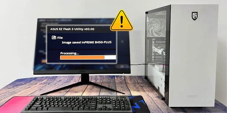 bios update failed