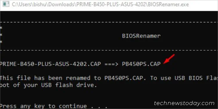 cap-file-name-in-cli-prompt