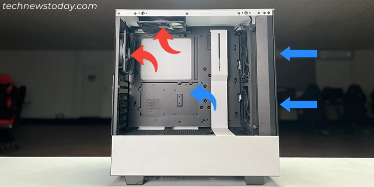 How Many Case Fans Do You Really Need 1 case-fan-airflow