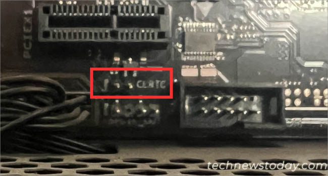 clrtc header asus motherboard