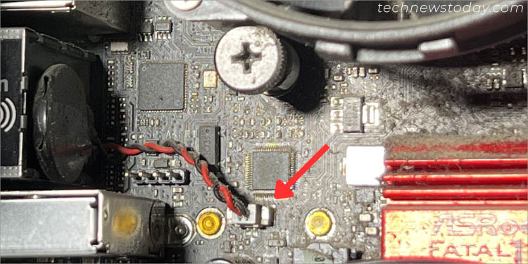cmos battery plug