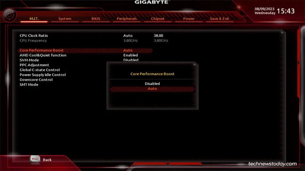 How To Overclock Your Gigabyte System 3 core-performance-boost-gigabyte