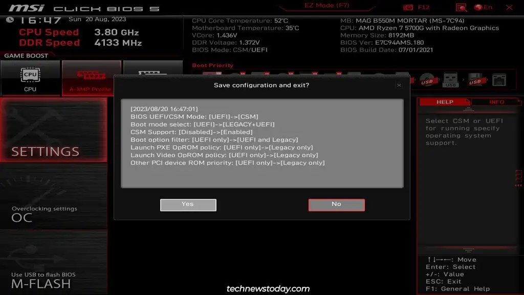 enable-csm-mode-msi-bios