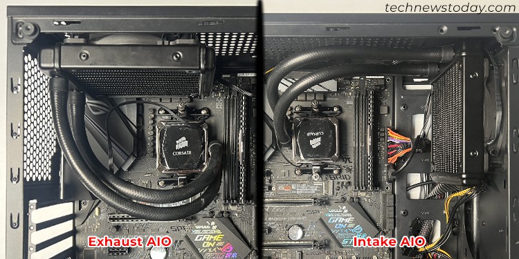 AIO Intake vs Exhaust: Which Configuration is Best 1 exhaust-and-intake-aio-placement