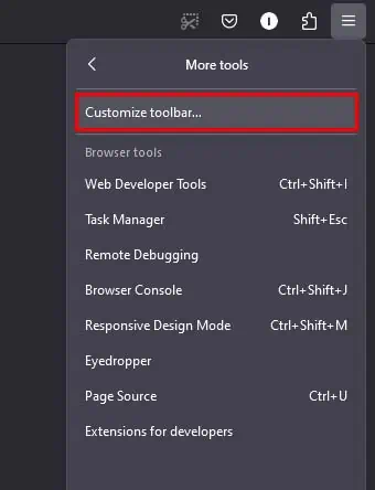 firefox-customize-toolbar