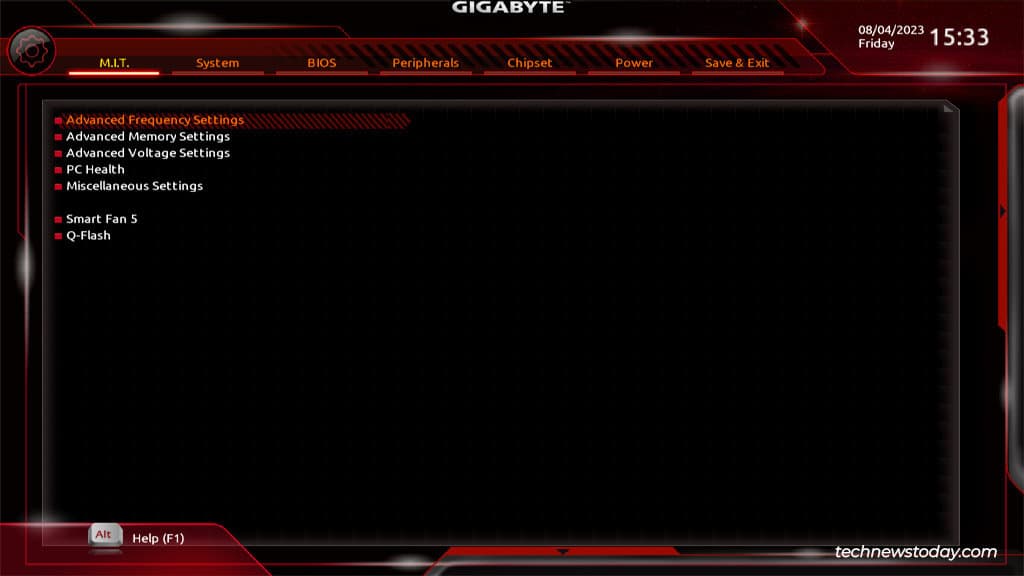 How To Setup Your Gigabyte BIOS 5