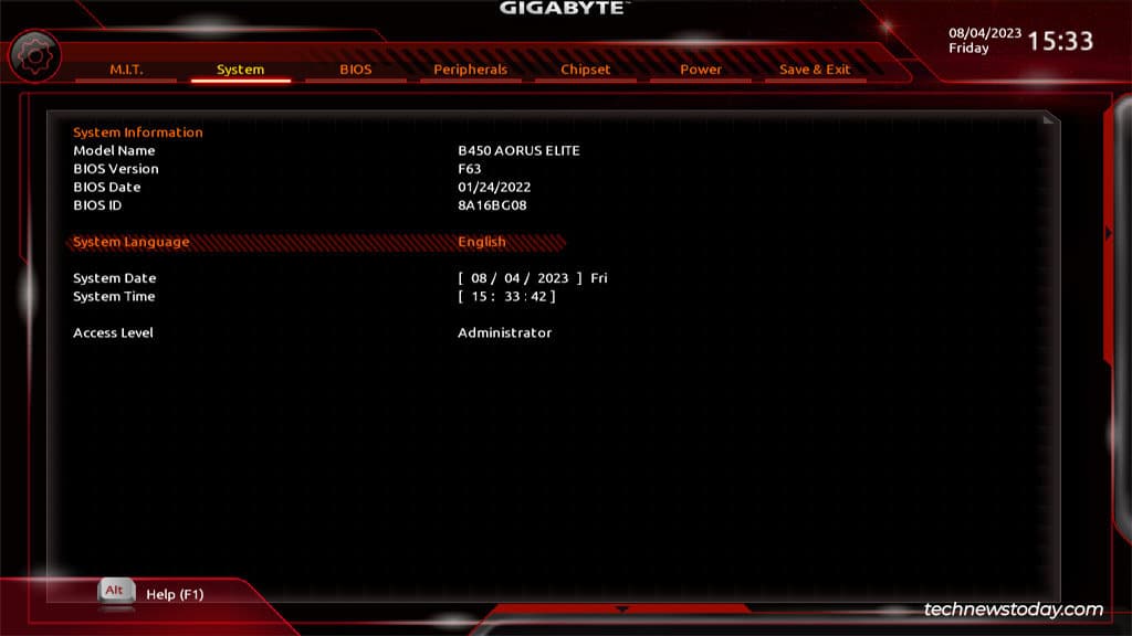 How To Setup Your Gigabyte BIOS 4