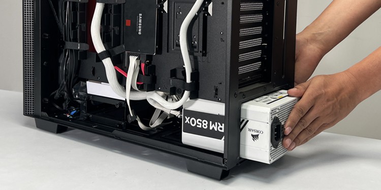 how to install power supply