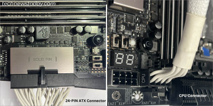 reinsert psu cables