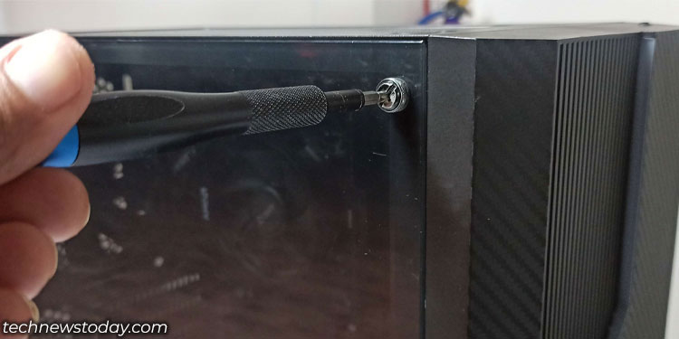 How to Upgrade RAM 2 remove side panel upgrade ram