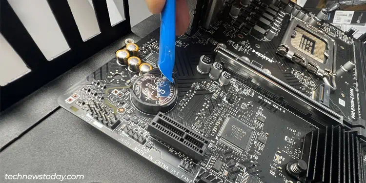 MSI EZ Debug LED: What It Means and How to Fix 10 removing-the-cmos-battery-msi