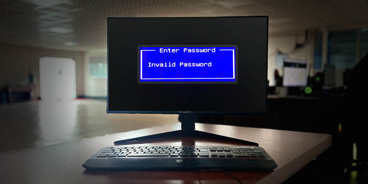 reset bios password