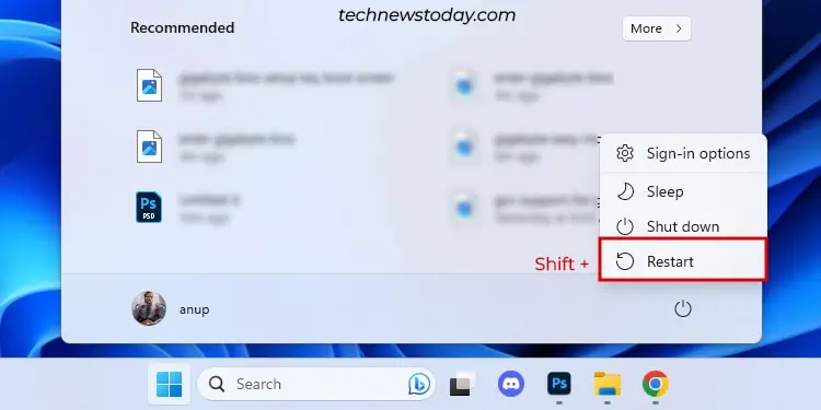 restart-windows-to-winre