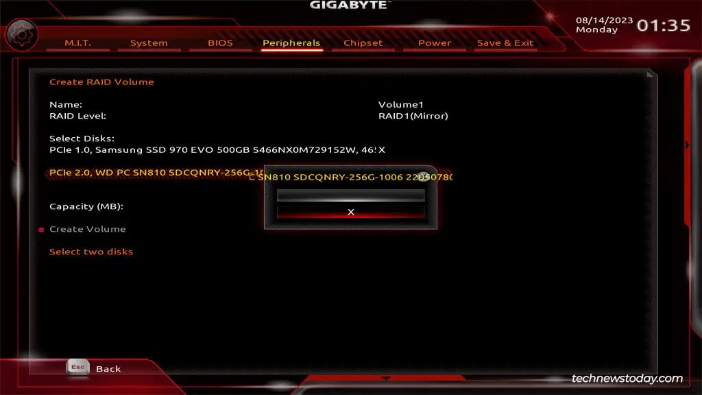 select-disks-for-gigabyte-irst-raid