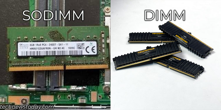 sodimm and dimm memory