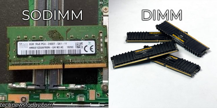 RAM Types Explained: What You Need to Know 6 sodimm and dimm memory