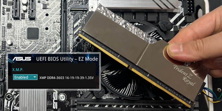 xmp asus bios