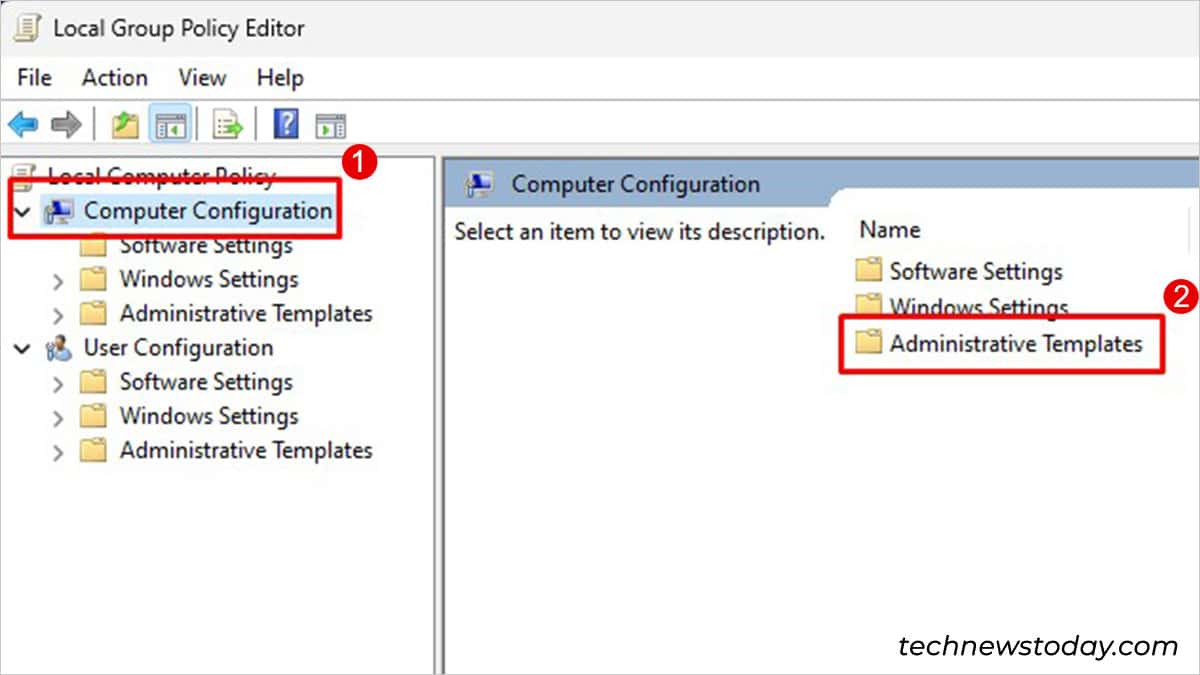 Administrative Template Windows