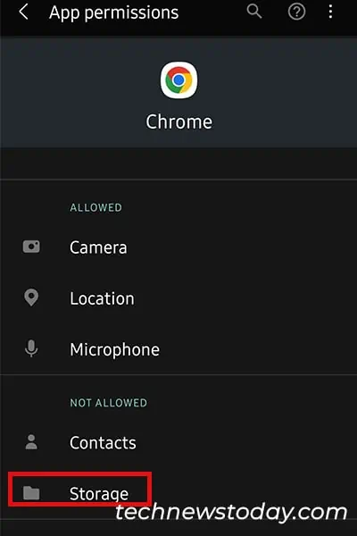 Allow-Chrome-to-Access-Storage-Android