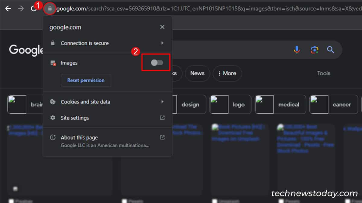 Allow Site Permissions Google