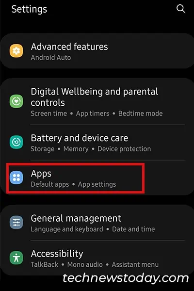 Android-App-Settings
