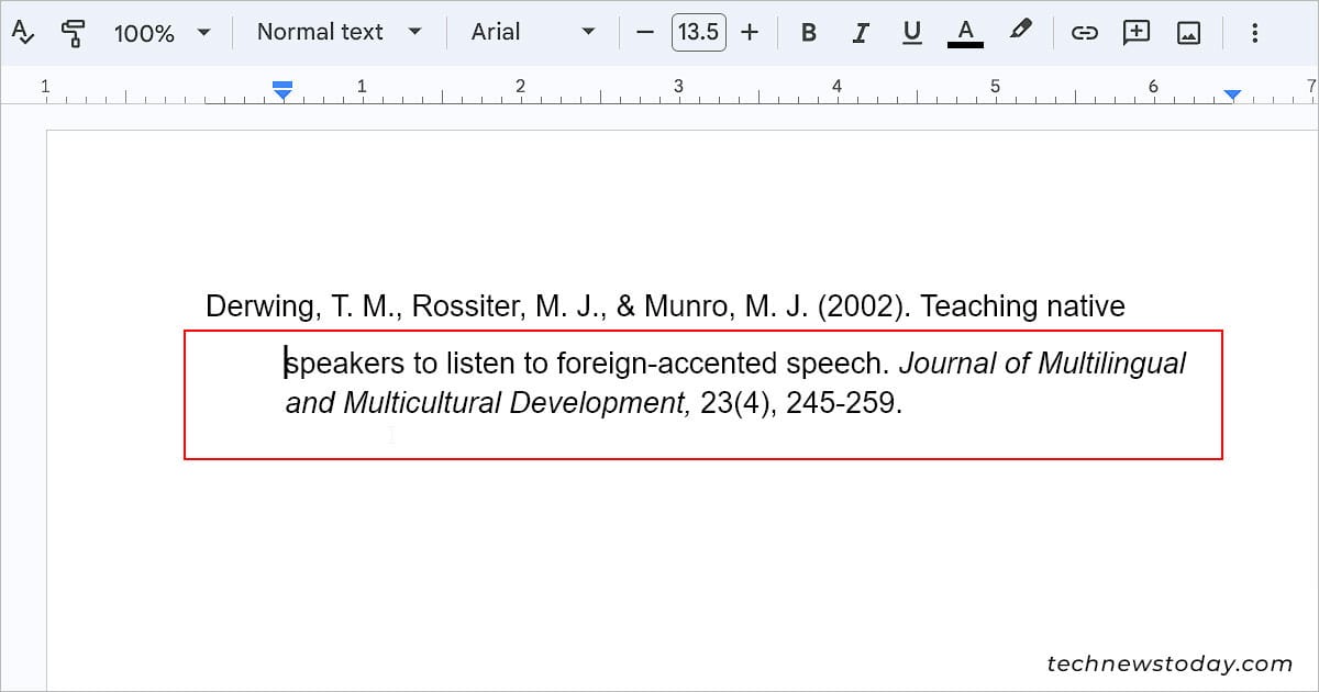 Press-increase-indent-shortcut-Google-Docs
