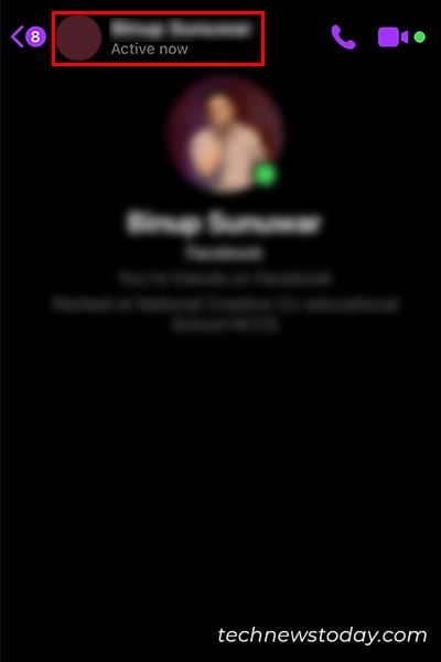 Select Profile Messenger
