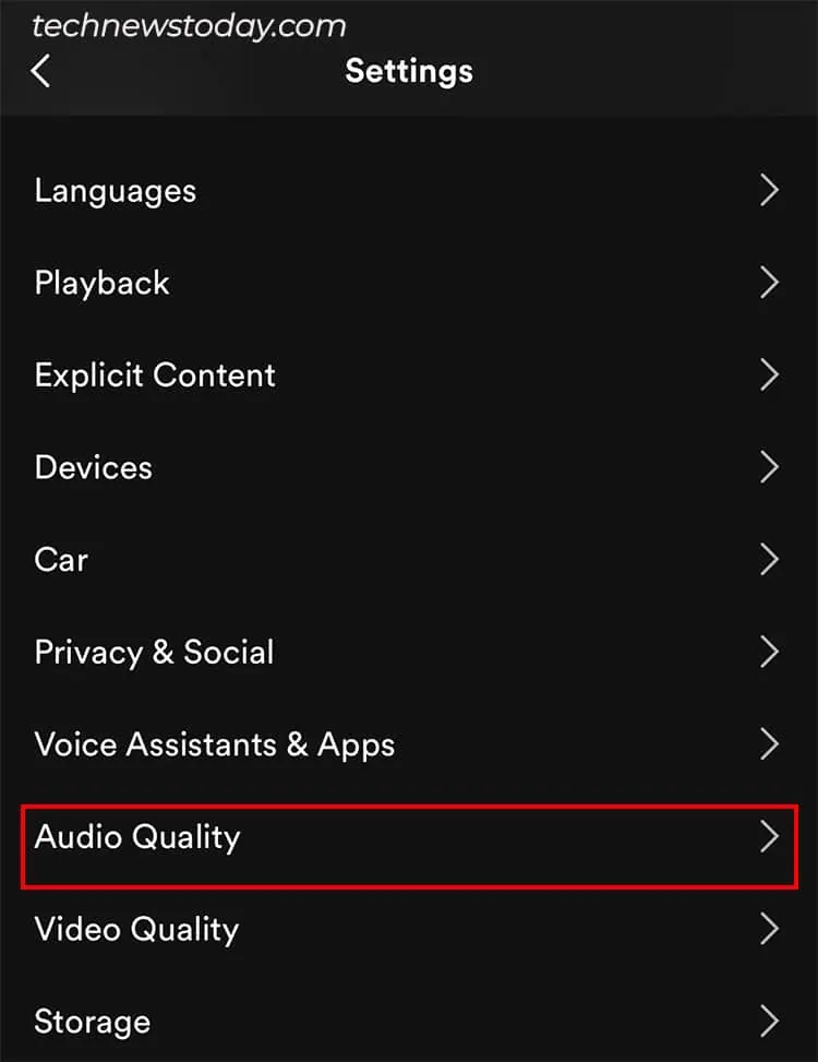 Tap-Audio-Quality