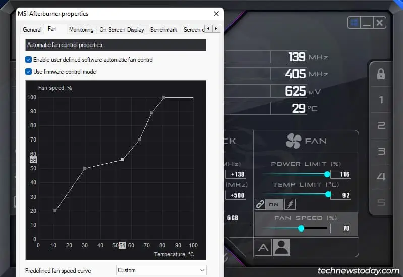 "MSI Afterburner Overclocking: A Step-by-Step Guide" 13 afterburner-fan-curve