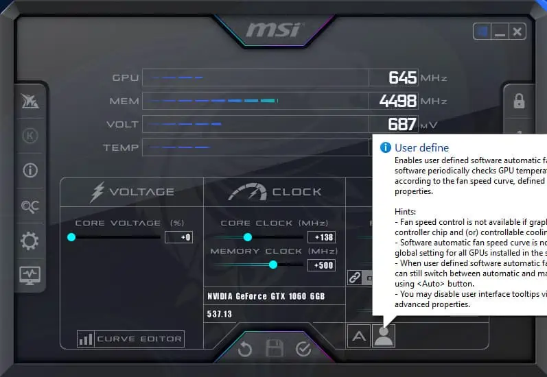 "MSI Afterburner Overclocking: A Step-by-Step Guide" 12 afterburner-user-defined-fan-control